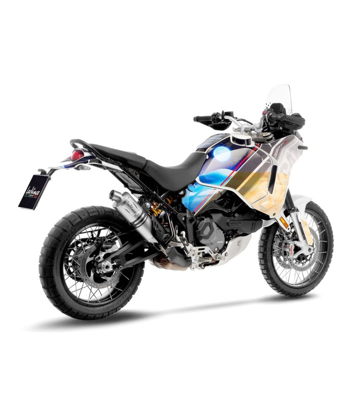 Motorrad auspuff Leovince LV ONE Evo Ducati Desert X (2022-24) inox