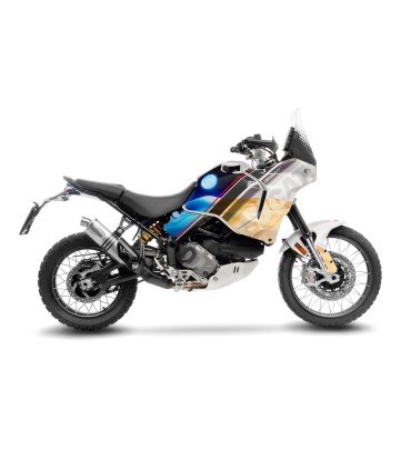 Scarico moto Leovince LV ONE Evo Ducati Desert X (2022-24) inox
