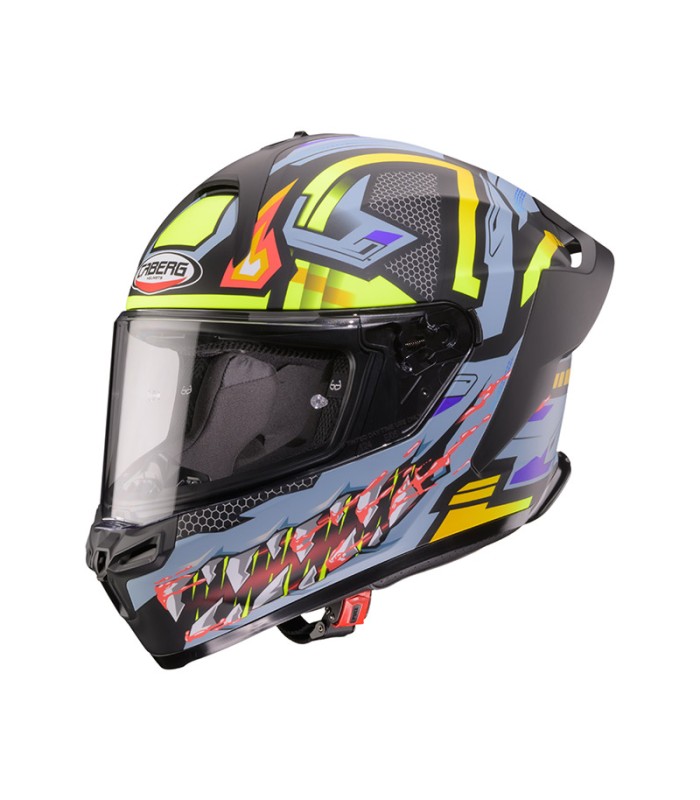Caberg Roxter Hunter gray yellow matt helmet
