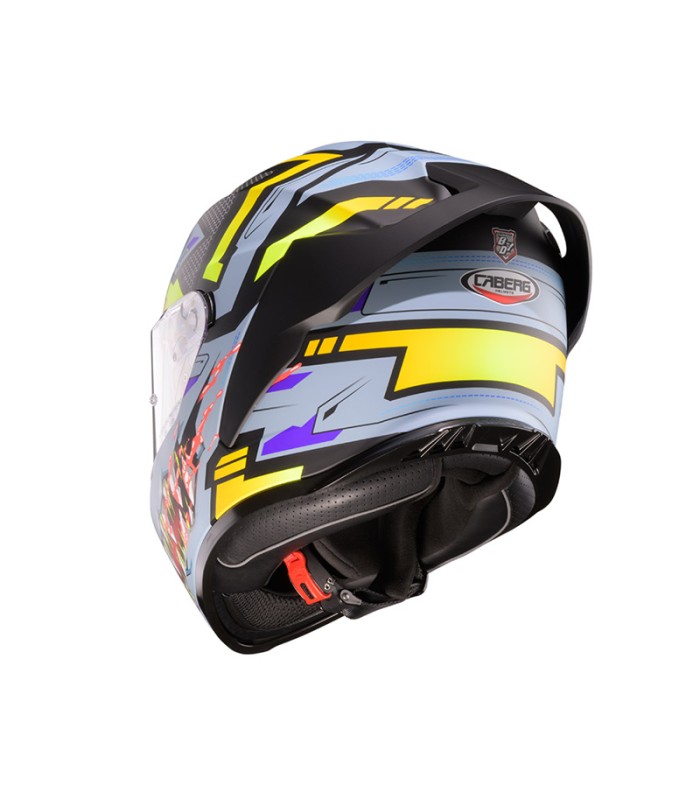 Casque Caberg Roxter Hunter gris jaune mat