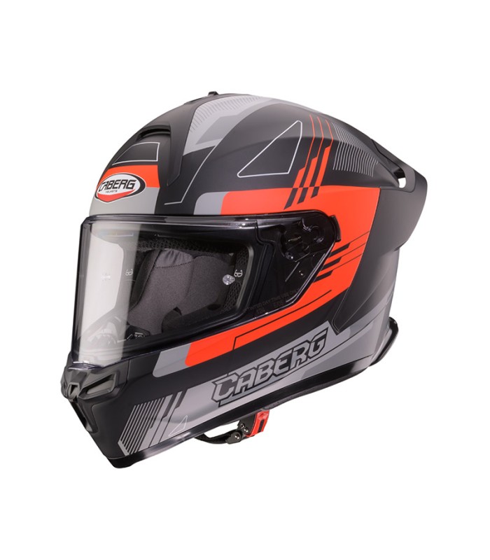 Caberg Roxter Colt red fluo mat helmet