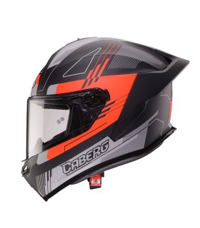 Helm Caberg Roxter Colt rot fluo matt