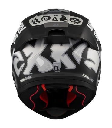 Casco Axxis Fenix Angry Face B2