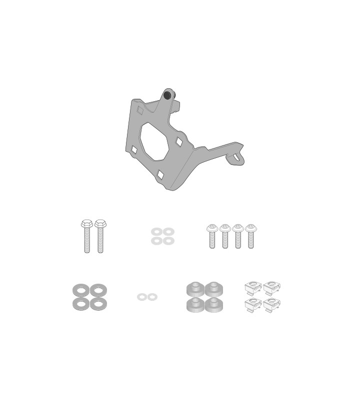 Givi 1173S + support CF Moto 700 CL-X Heritage (21-25)