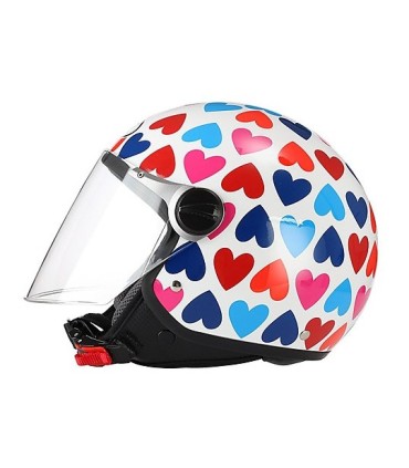 Helm jet BHR 710 cuori