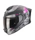 Scorpion Exo 530 Air Hadji black mat pink helmet