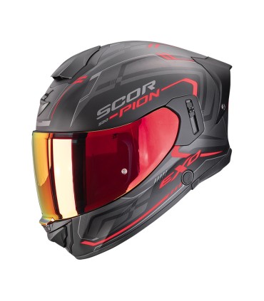 Casque Scorpion Exo 530 Air Slope rouge mat