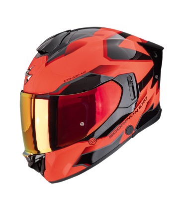 Scorpion Exo 530 Air Clip red helmet