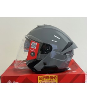 Helm jet LS2 OF618 Verso 2 Solid grau nardo