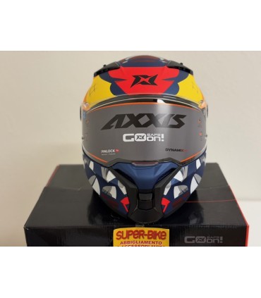 Casque Axxis Fenix Angry Face C5