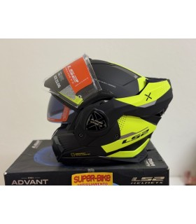 LS2 FF901 Advant X Oblivion yellow helmet