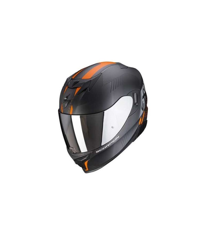 Scorpion Exo-520 Evo Air Laten schwarz orange matt helm