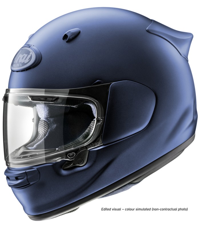Arai Quantic blue mat helmet