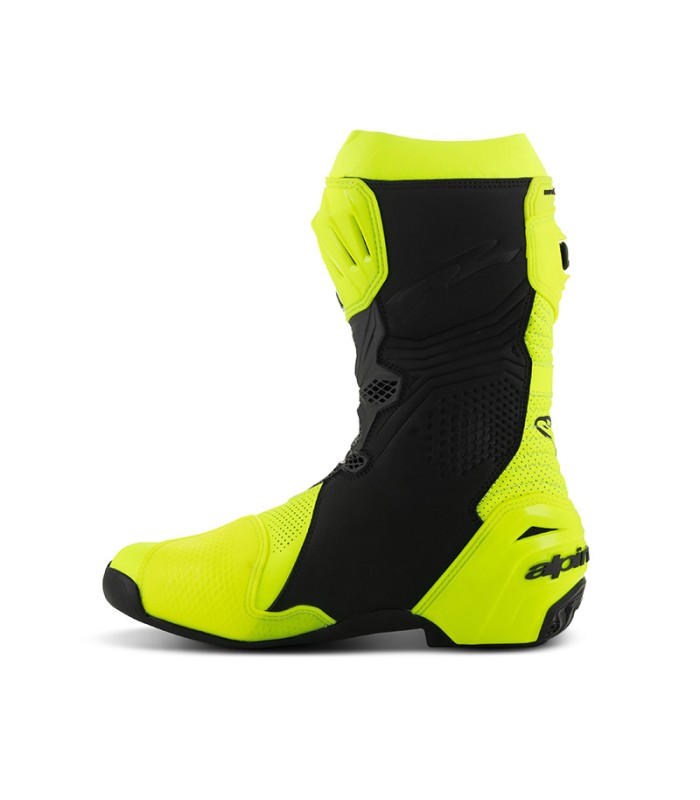 Bottes racing Alpinestars Supertech R vented jaune