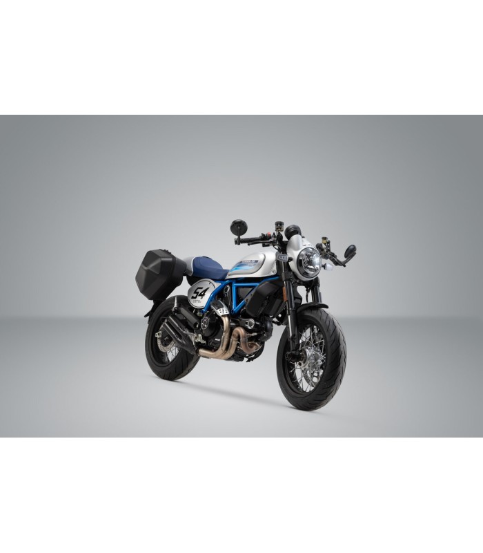 SW-Motech Kit de valises latérales URBAN ABS.  Ducati Scrambler Café Racer (17-18)