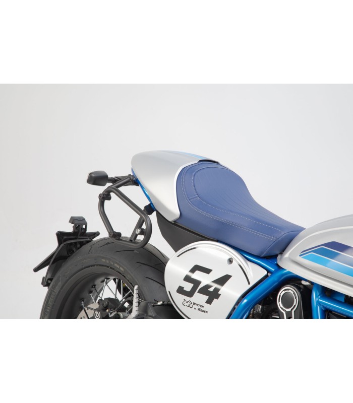 SW-Motech URBAN ABS side case system.  Ducati Scrambler Café Racer (17-18)