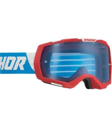 Motocross brillen Thor Regiment rot blau