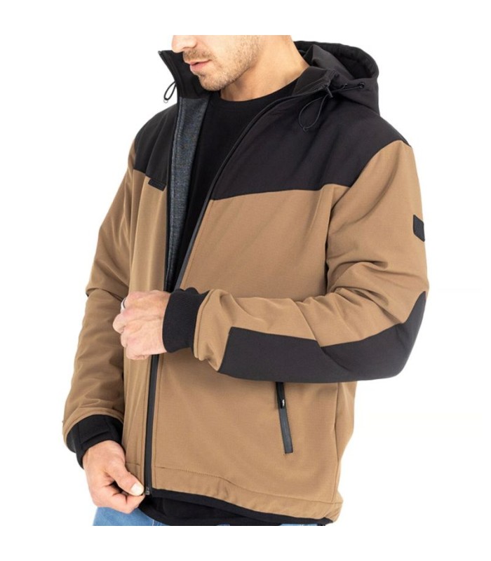 John Doe XTM V3 Hoodie Rip Stop Dessert/Black