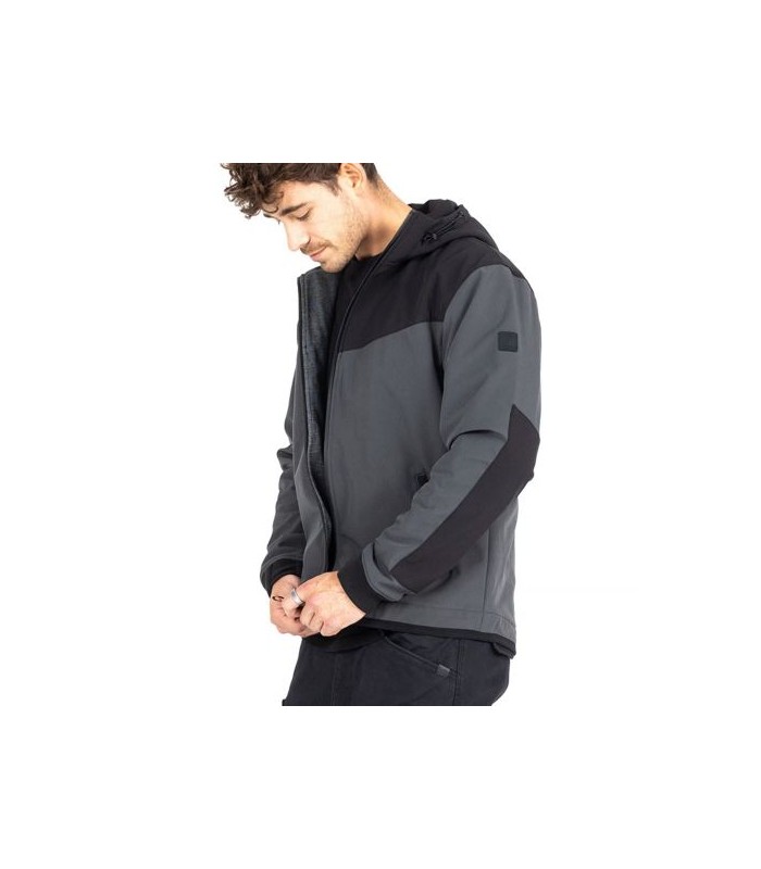 John Doe XTM V3 Hoodie Rip Stop grey/black
