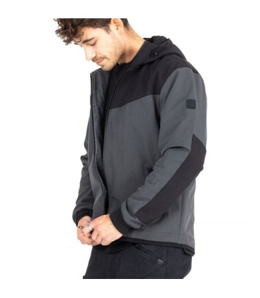 John Doe XTM V3 Hoodie Rip Stop grey/black