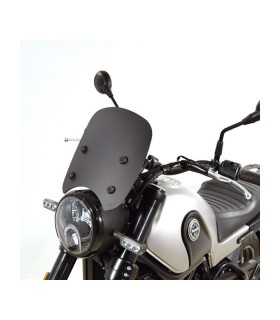 Isotta windshield black mat Leoncino 500 (2017-24)