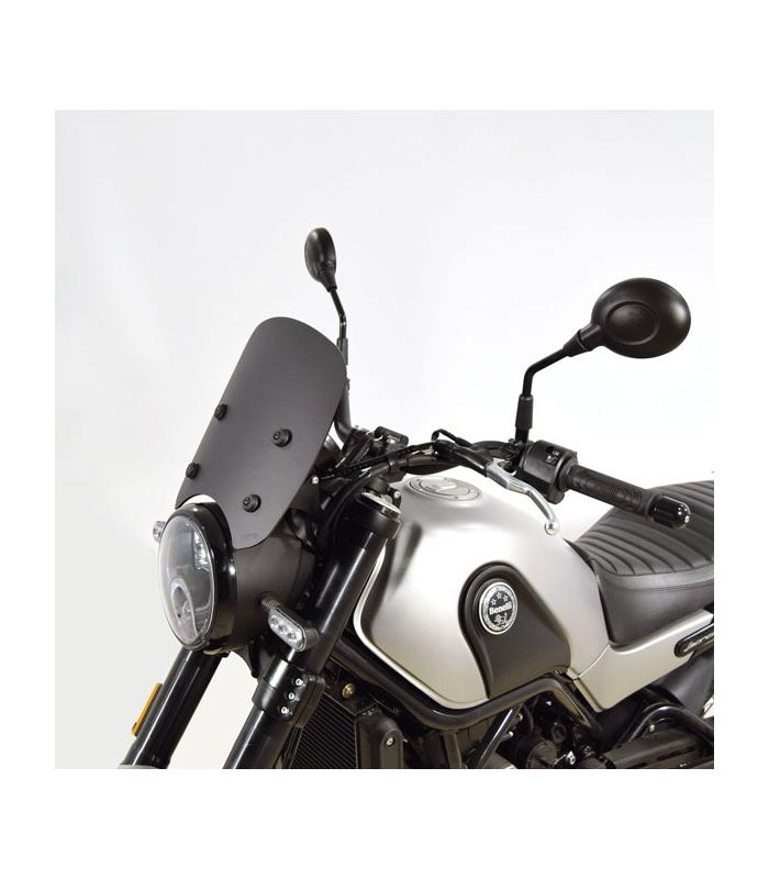 Isotta windshield black mat Leoncino 500 (2017-24)