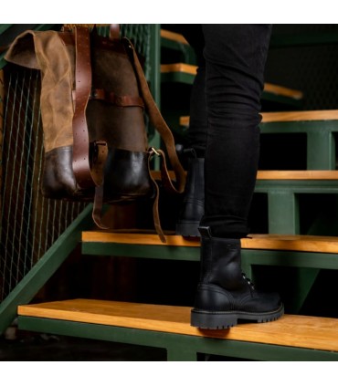 Trip Machine Derby stiefel Dark Shadow