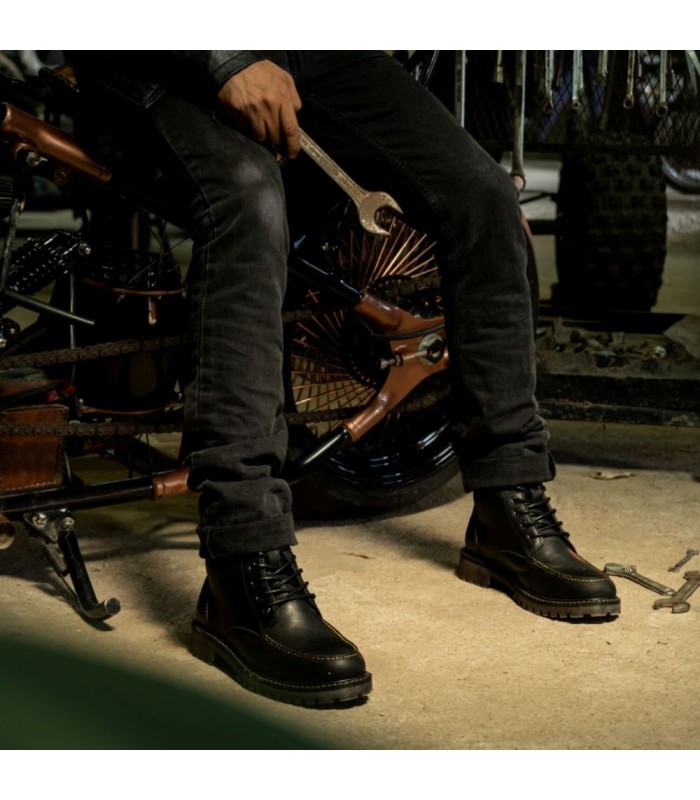 Trip Machine Moc-toe stivali black