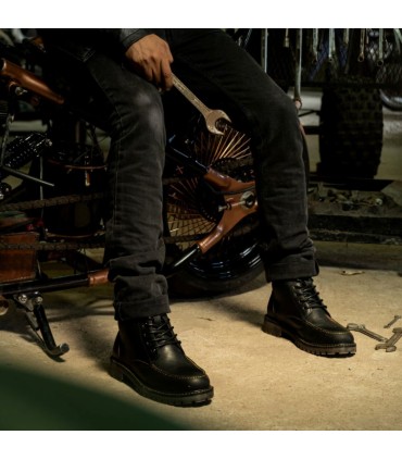 Trip Machine Moc-toe stiefel black