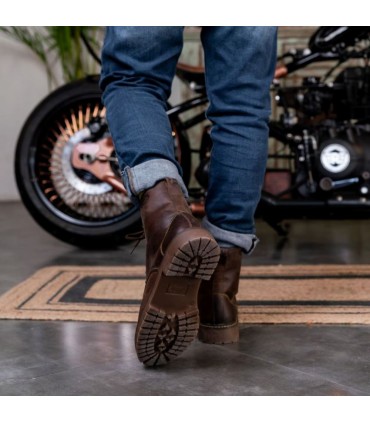 Trip Machine Moc-toe stiefel mocha