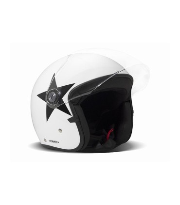 DMD P1 Star white helmet