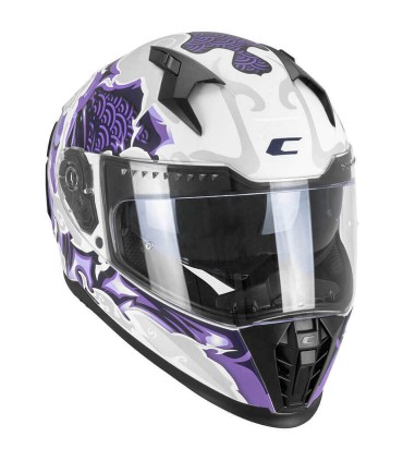 CGM 311F Blast Cloud white violet helmet