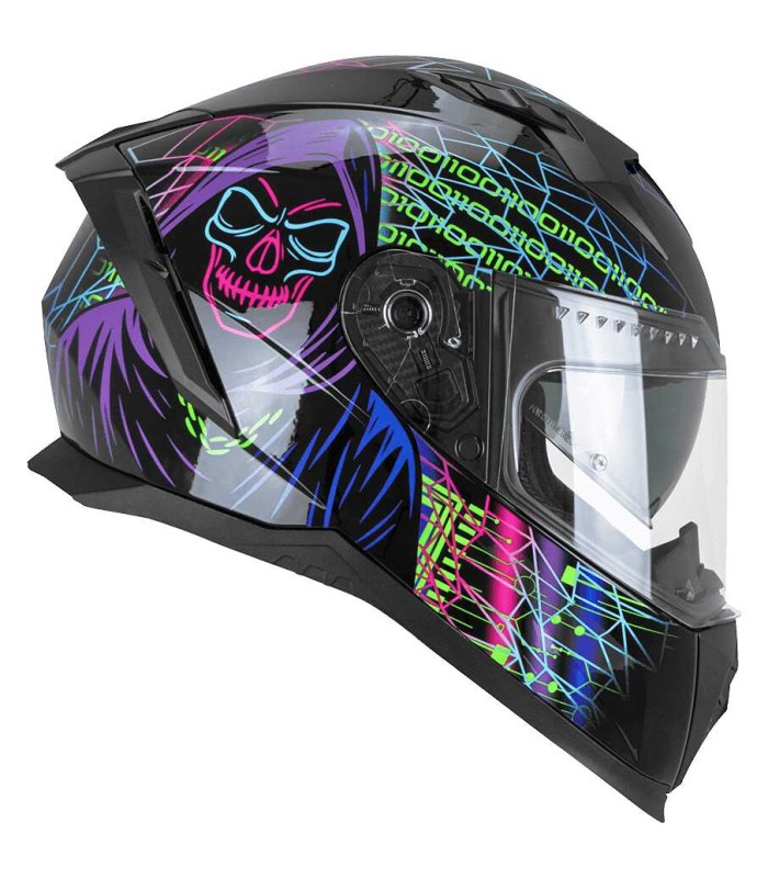 Cgm 311T Blast Tech black violet helmet