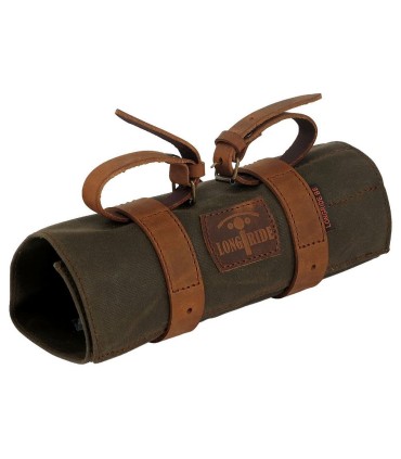 Longride TOOL ROLL, WAXED COTTON kaki
