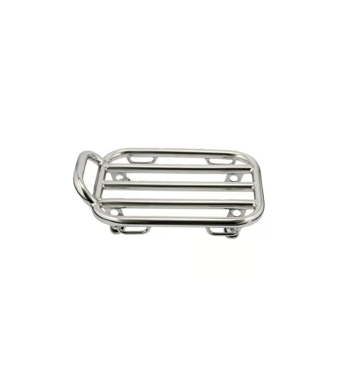 Motone Custom Voyager luggage rack polished