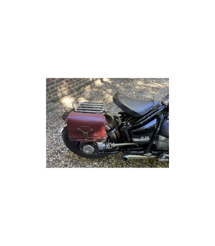 Motone Custom Voyager porte bagages chrome