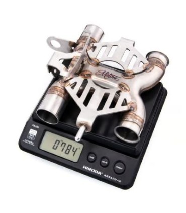 Motone MTE120 X-pipe cat-delete exhaust system Triumph