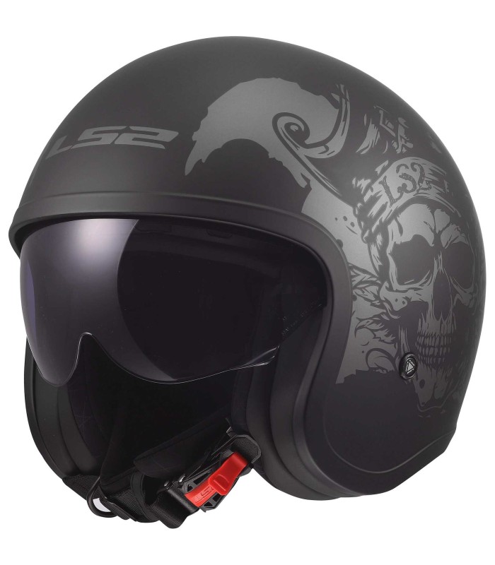 Casque jet LS2 OF599 Spitfire 2 Willy