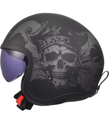 Casco jet LS2 OF599 Spitfire 2 Willy