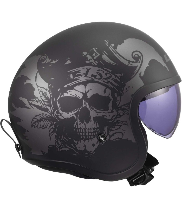 Helm jet LS2 OF599 Spitfire 2 Willy