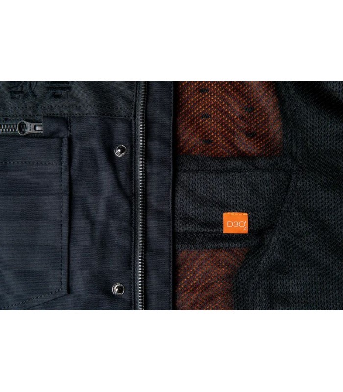 Jacke Icon Upstate mesh schwarz