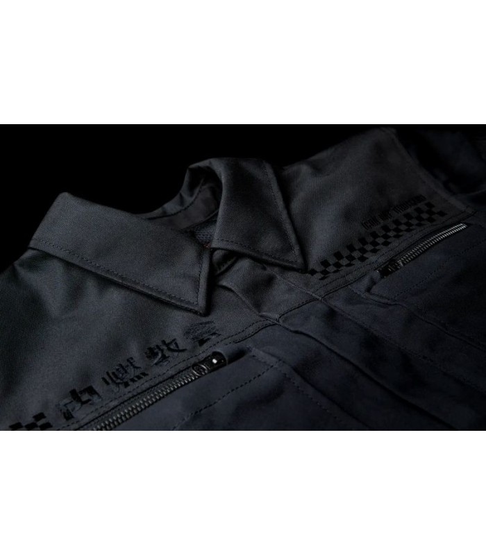 Giacca Icon Upstate mesh nero