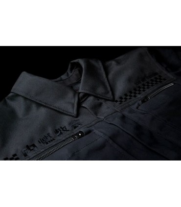 Jacke Icon Upstate mesh schwarz