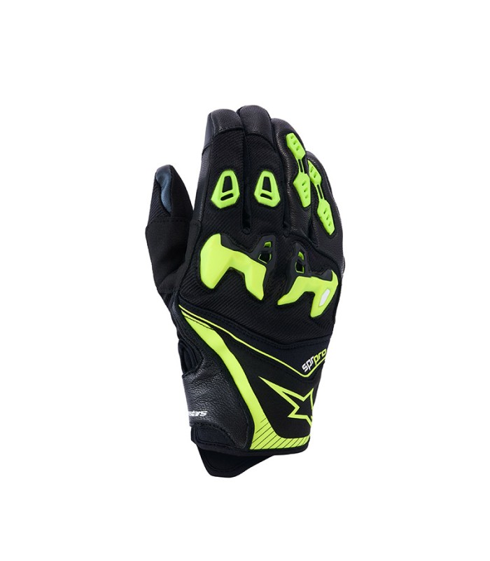 Alpinestars SP-R Pro black yellow gloves
