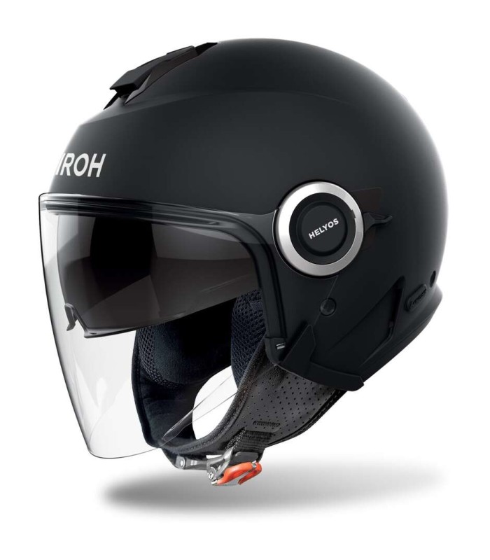 Jet helm Airoh Helyos schwarz mat