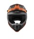 Helm Motocross Enduro kinder Acerbis Profile Junior schwarz orange