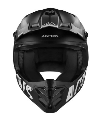 Casco Motocross Enduro Bambino Acerbis Profile Junior nero