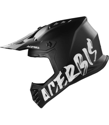 Casco Motocross Enduro Bambino Acerbis Profile Junior nero