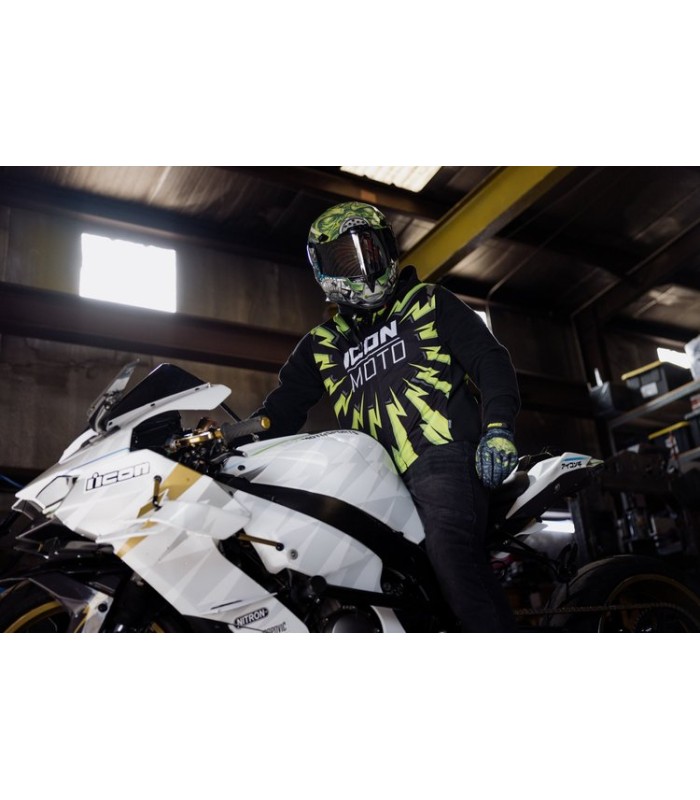 Icon Mil-Spec 3 gilet jaune