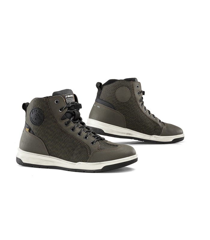 Falco Pyro 2 green motorcycle shoes